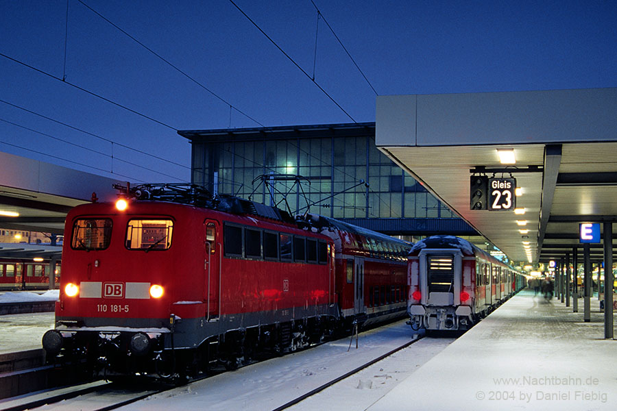 110 181 in München Hbf