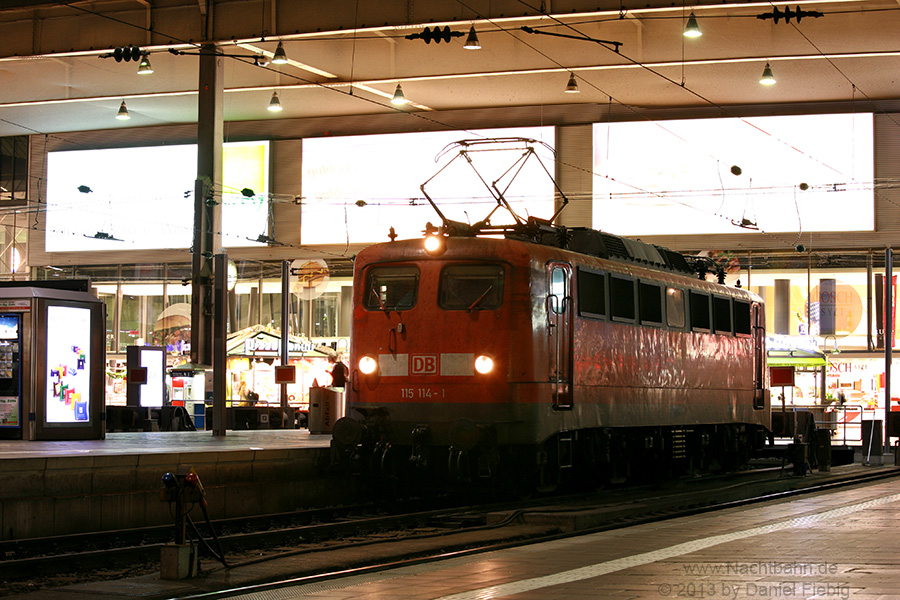 115 114 in München Hbf