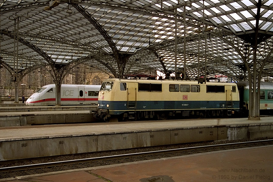 111 009 in Köln Hbf