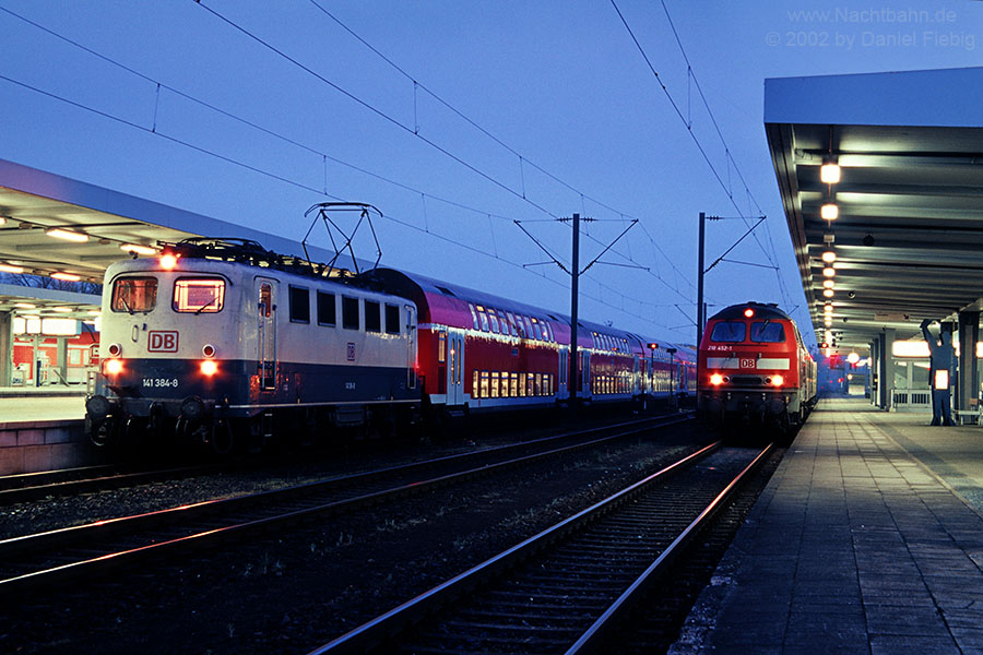 141 384 in Braunschweig Hbf