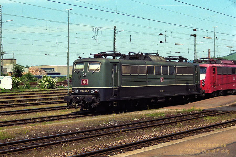 151 039 in Heilbronn Hbf