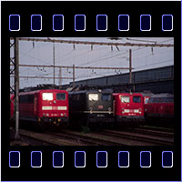 151 095 , 150 051 & 140 266 in Wanne - Eickel Hbf