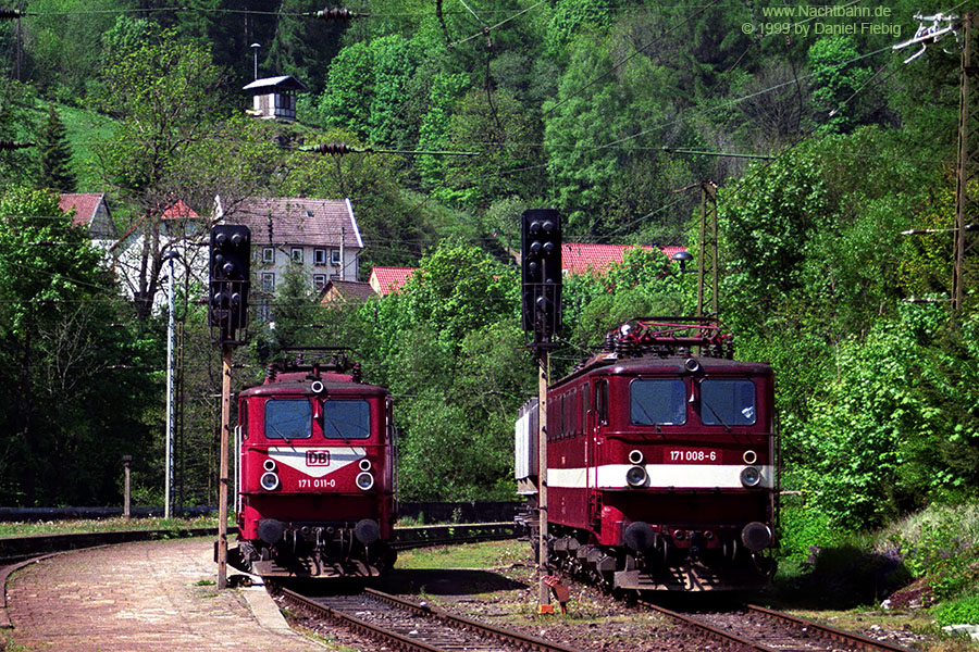 171 011 & 008 in Rübeland