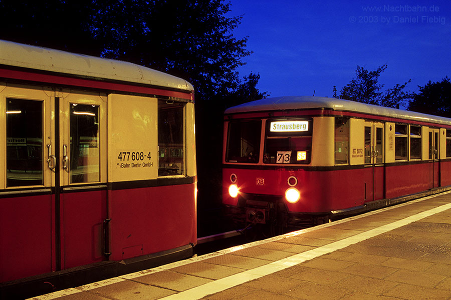 477 608 & 877 607 in Berlin - Mahlsdorf