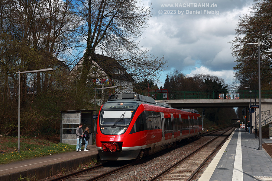 644 018 in Gladbeck-Zweckel