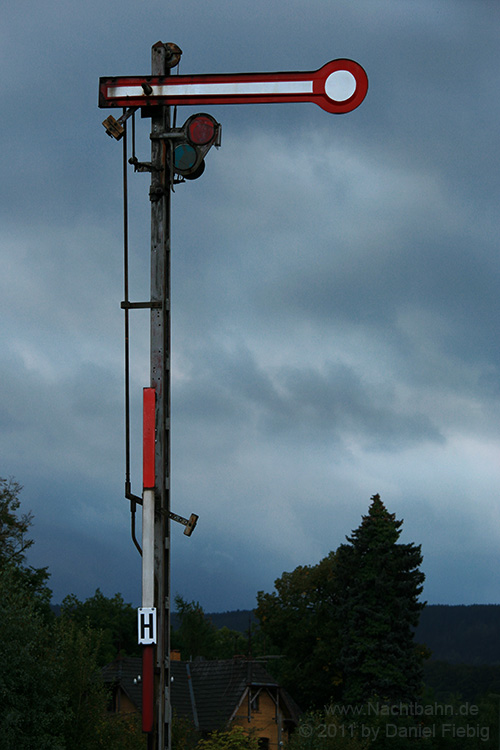 Formsignal in Georgenthal