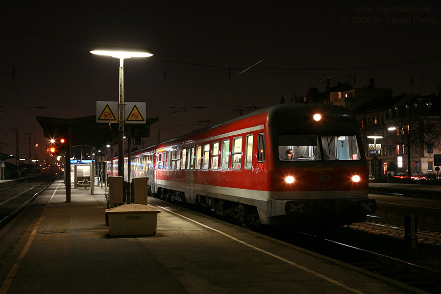 614 067 in Fürth (Bay) Hbf
