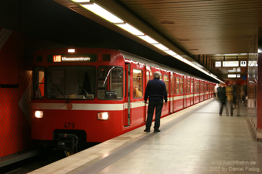 Wagen 479 im U-Bhf. Hauptbahnhof