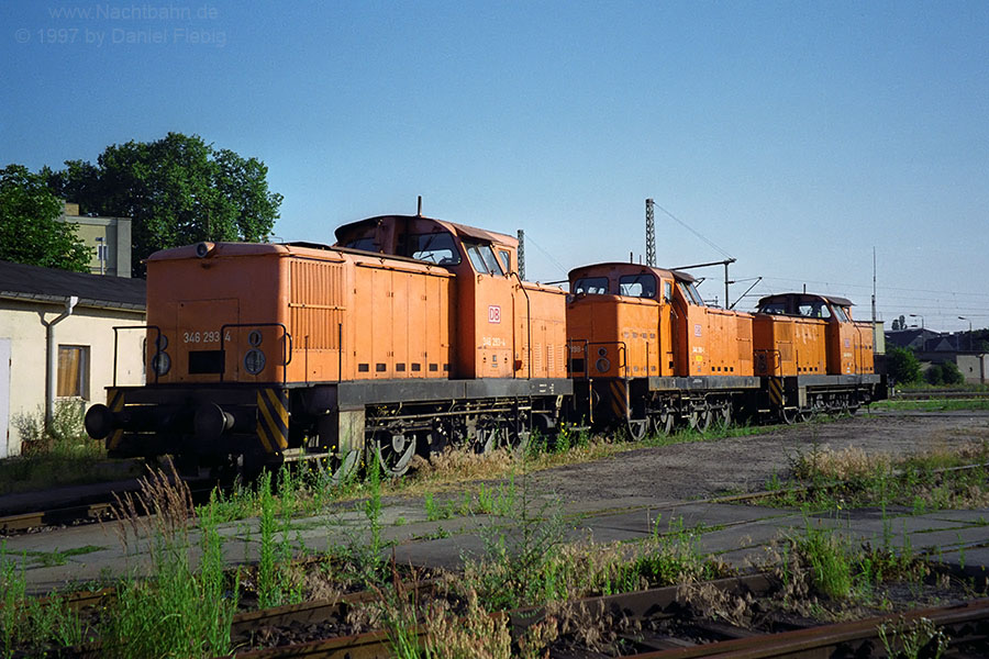 346 293 , 398 & 663 in Brandenburg Hbf